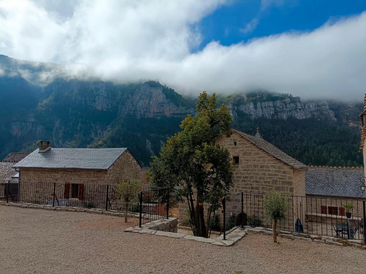 La Voutee 5 Epis Avec Bain Finlandais Prive Au Manoir Du Charme Gorges Du Tarn Bed & Breakfast Quezac  Eksteriør bilde